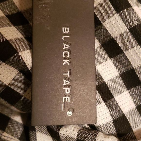 Black Tape Checkered Coat - Picture 7 of 7